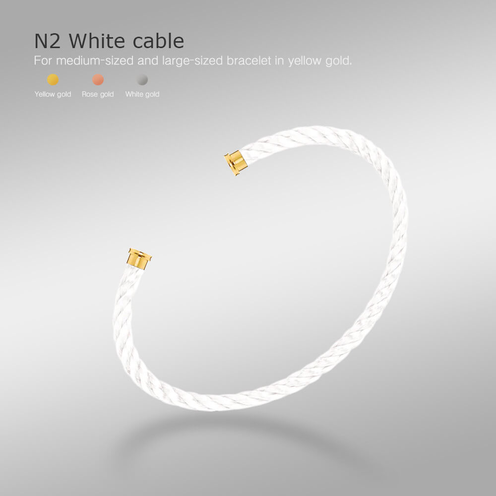 [Clover Jewelry]FORCE SERIES BRACELET CABLES 50 CHOICES (DIY SELECTION)