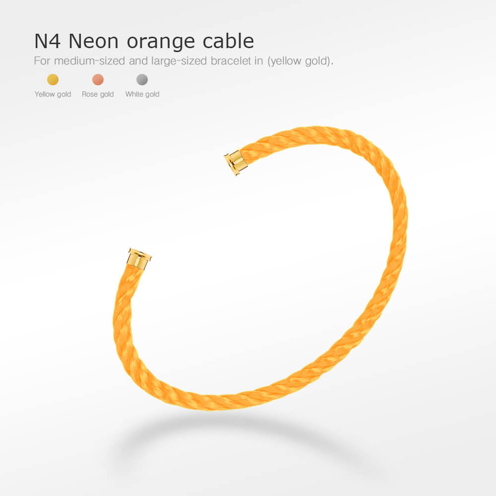 [Clover Jewelery] ARMBANDKABEL DER FORCE-SERIE, 50 AUSWAHLMÖGLICHKEITEN (DIY-AUSWAHL)