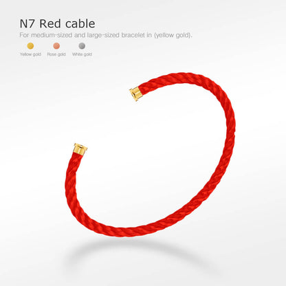 [Clover Jewelery] ARMBANDKABEL DER FORCE-SERIE, 50 AUSWAHLMÖGLICHKEITEN (DIY-AUSWAHL)