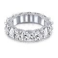 [Clover Jewelry]Wunderschöner Tennisring mit runden Diamanten
