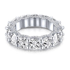 [Clover Jewelry]Wunderschöner Tennisring mit runden Diamanten