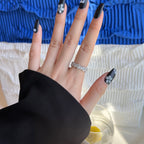 [Clover Jewelry]Zarter Tennisring mit verschiedenen Formen