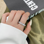 [Clover Jewelry]Wunderschöner Tennisring mit runden Diamanten