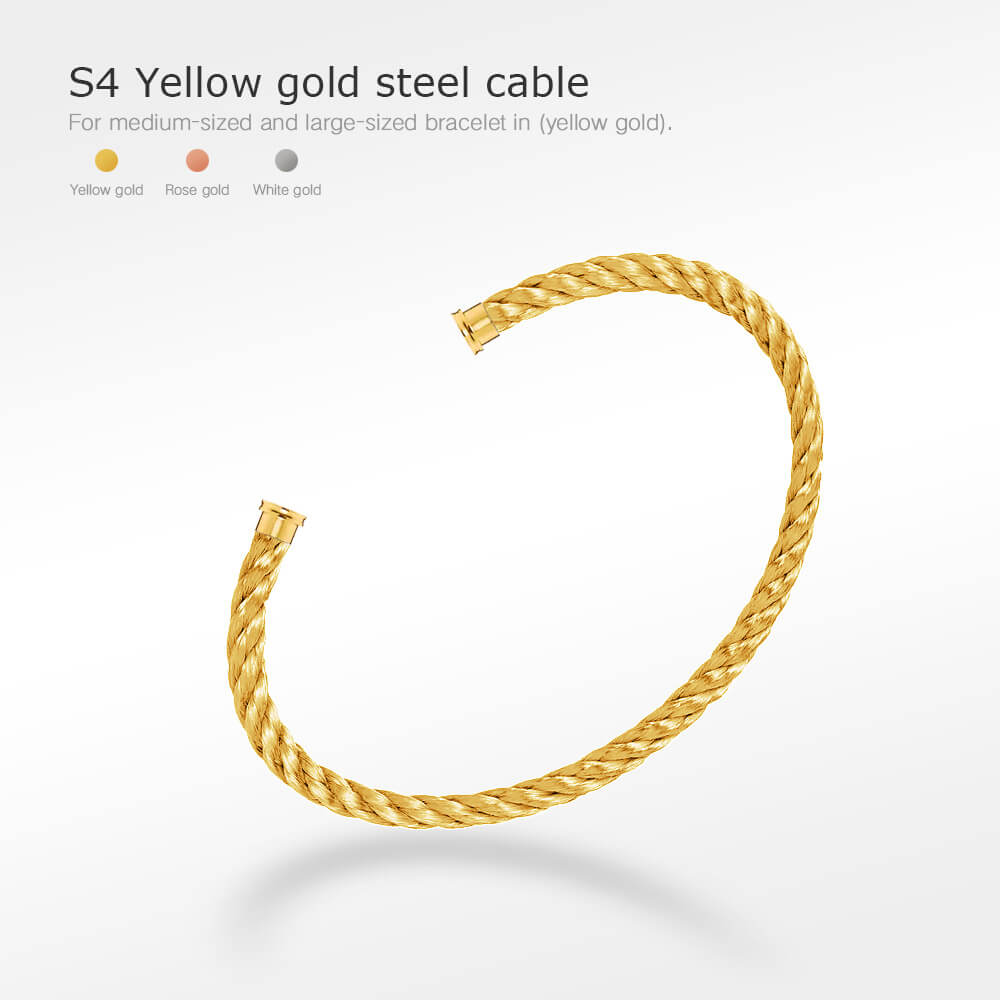 [Clover Jewelry]フォースシリーズ ブレスレットケーブル 50選 (DIYセレクト)