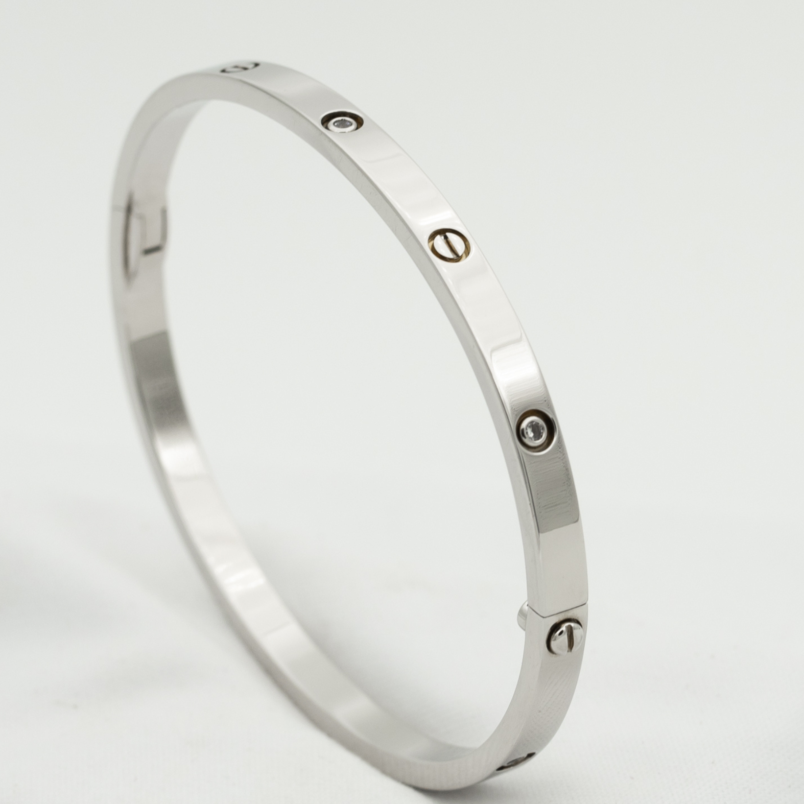 [Clover Jewelry]LOVE BRACELET 3.65MM 6 DIAMONDS