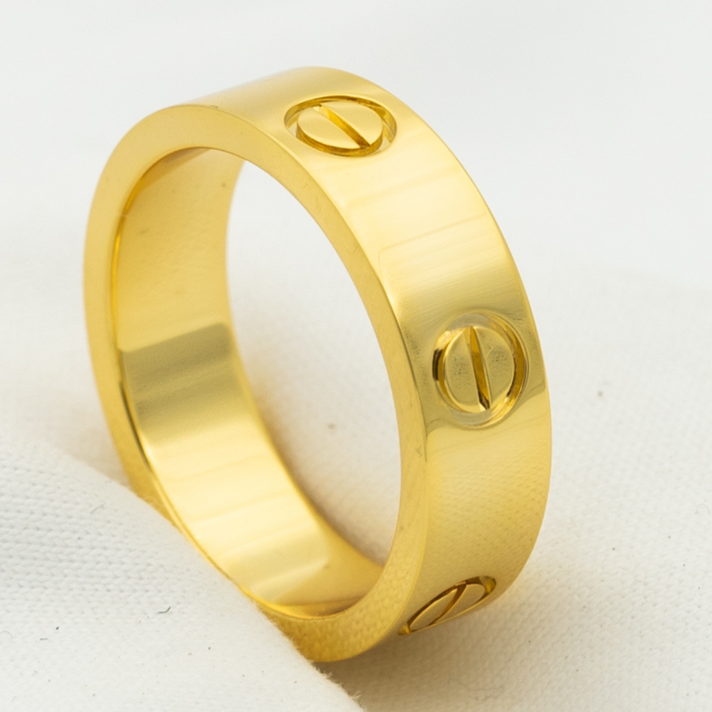 [Clover Jewelry]ラブリング 5.5MM ノンダイヤモンド