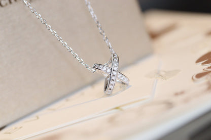 [Clover Jewelery]JEUX DE DIAMOND NECKLACE