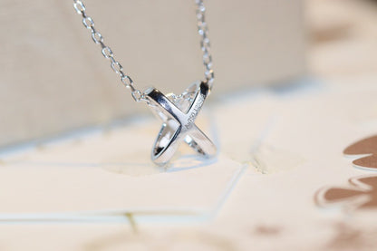 [Clover Jewelery]JEUX DE DIAMOND NECKLACE