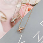 [Clover Jewelry]JEUX DE DIAMOND NECKLACE