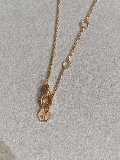 [Clover Jewelery]BEE LOVE DIAMOND NECKLACE