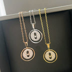[Clover Jewelry]LUCKY MOVER PM PAVED NECKLACE