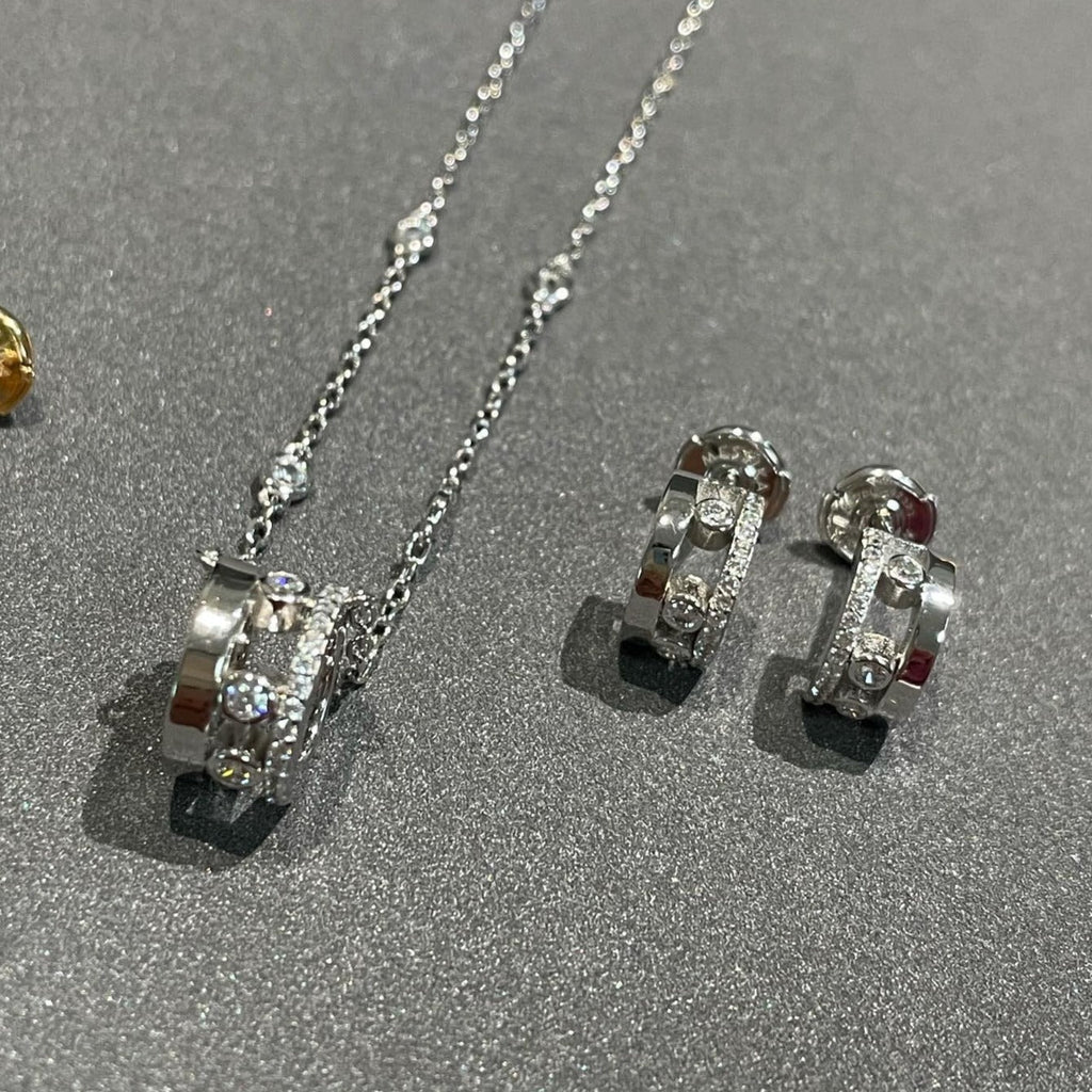 [Clover Jewelry]CHAIN MOVE ROMANE PEDAND NECKLACE