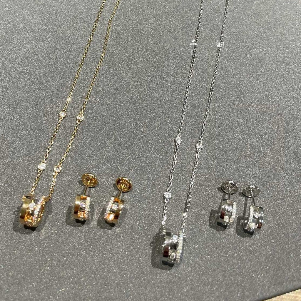 [Clover Jewelry]CHAIN MOVE ROMANE PEDAND NECKLACE