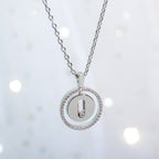 [Clover Jewelry]LUCKY MOVE PM NECKLACE SILVER DIAMOND