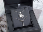 [Clover Jewelry]LUCKY MOVE PM NECKLACE SILVER DIAMOND