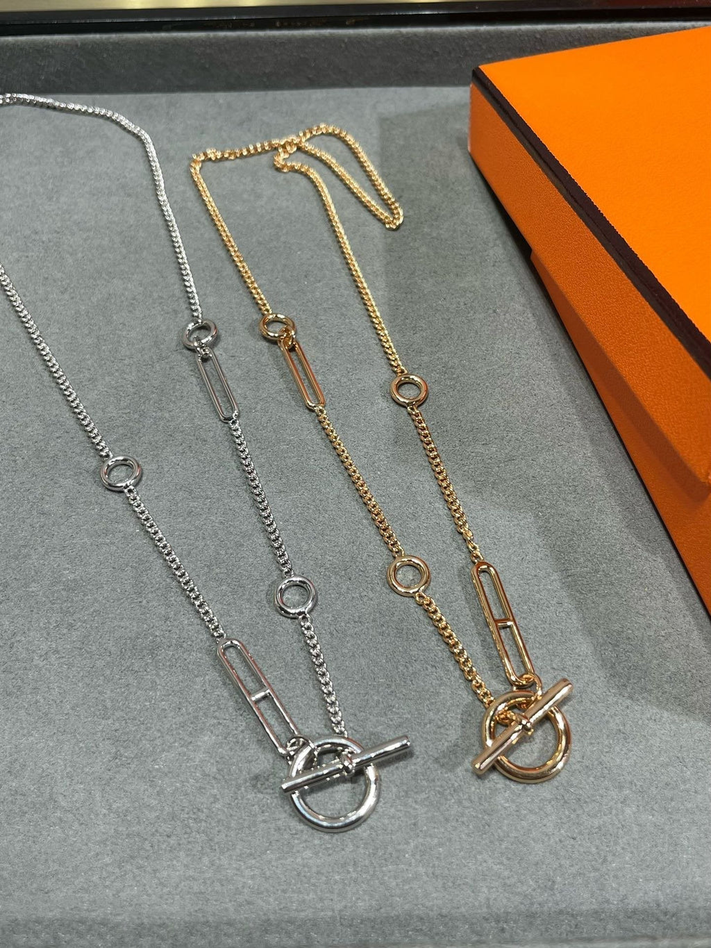 [クローバージュエリー]HM STERLING シェーヌダンクル ハート