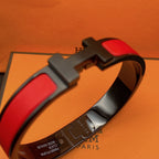 [Clover Jewelry]クリックH M SO ブラックレッドブレスレット