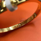 [Clover Jewelry]CLASSIC HM CLIC BLACK 8MM EMAIL ARMBAND