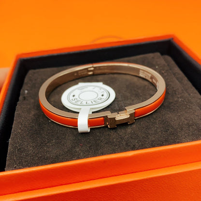 [Clover Jewelery]CLASSIC HM CLIC RED 8MM ENAMEL BRACELET