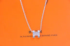 [Clover Jewelry]HM HALSKETTE H BUCHSTABE OVAL SERIE