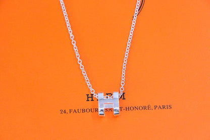 [Clover Jewelery]HM NECKLACE H LETTER OVAL SERIES
