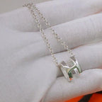 [Clover Jewelry]HM HALSKETTE H BUCHSTABE OVAL SERIE