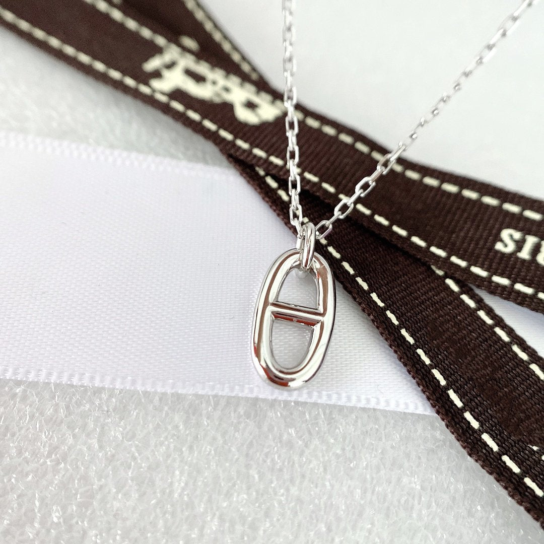 [Clover Jewelry]HM PIG NOSE HALSKETTE