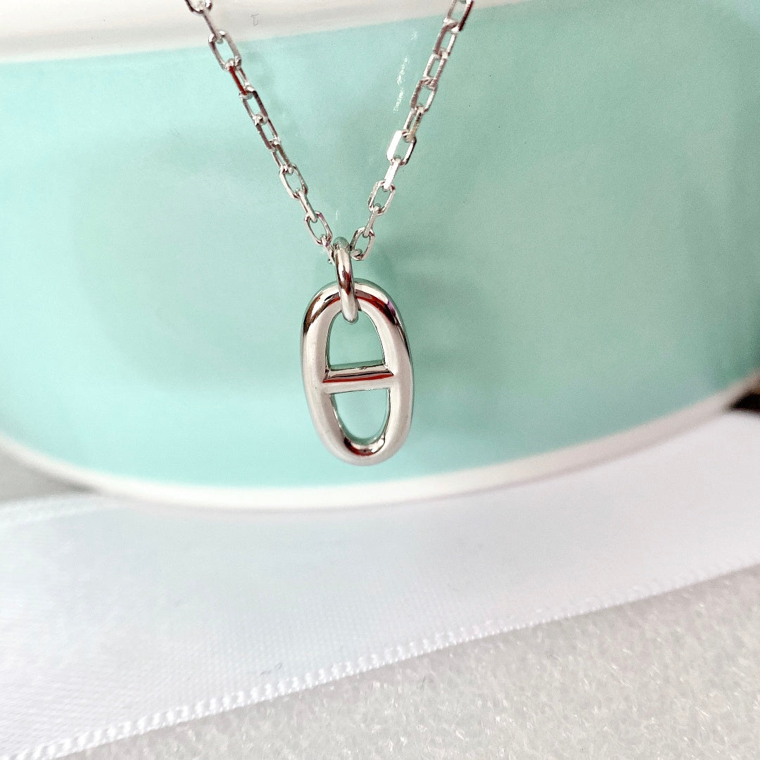 [Clover Jewelry]HM PIG NOSE HALSKETTE