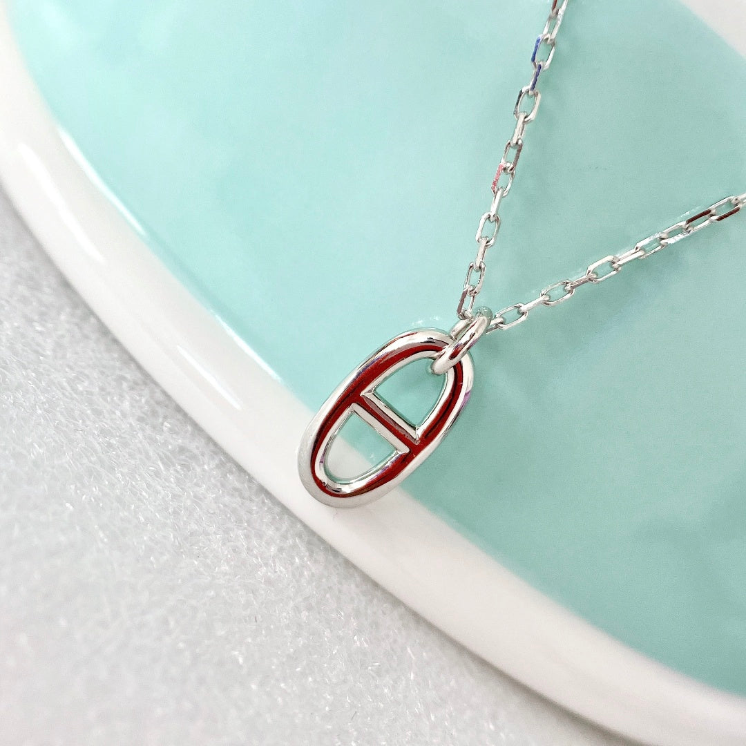 [Clover Jewelry]HM PIG NOSE HALSKETTE