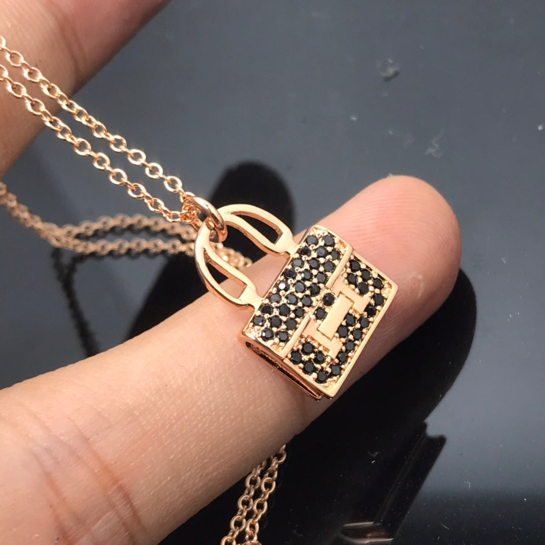 [Clover Jewelery]HM NECKLACE ARRIVAL BLACK DIAMOND