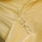 [Clover Jewelry]HM CHAINE D'ANCRE PENDANT NECKLACE STERLING SILVER