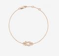 [Clover Jewelry]FORCE 10 FULL DIAMOND BUCKLE CHAIN LINK MINI MODEL