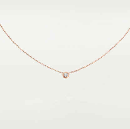 [Clover Jewelery]DAMOUR DIAMOND NECKLACE
