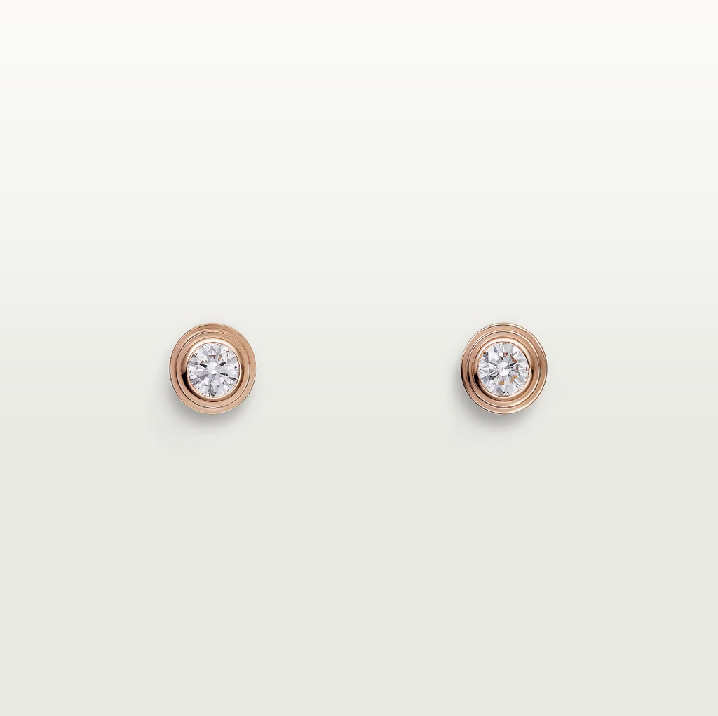 [クローバージュエリー]DAMOUR ダイヤモンドピアス