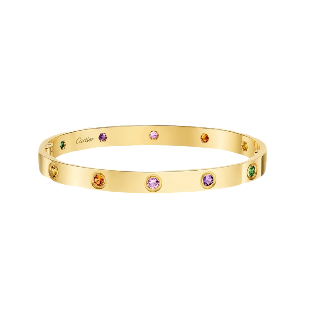 [Clover Jewelry]2026 RAINBOW LOVE BRACELET 6.1MM  10 DIAMONDS