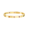 [Clover Jewelry]2026 RAINBOW LOVE BRACELET 6.1MM  10 DIAMONDS