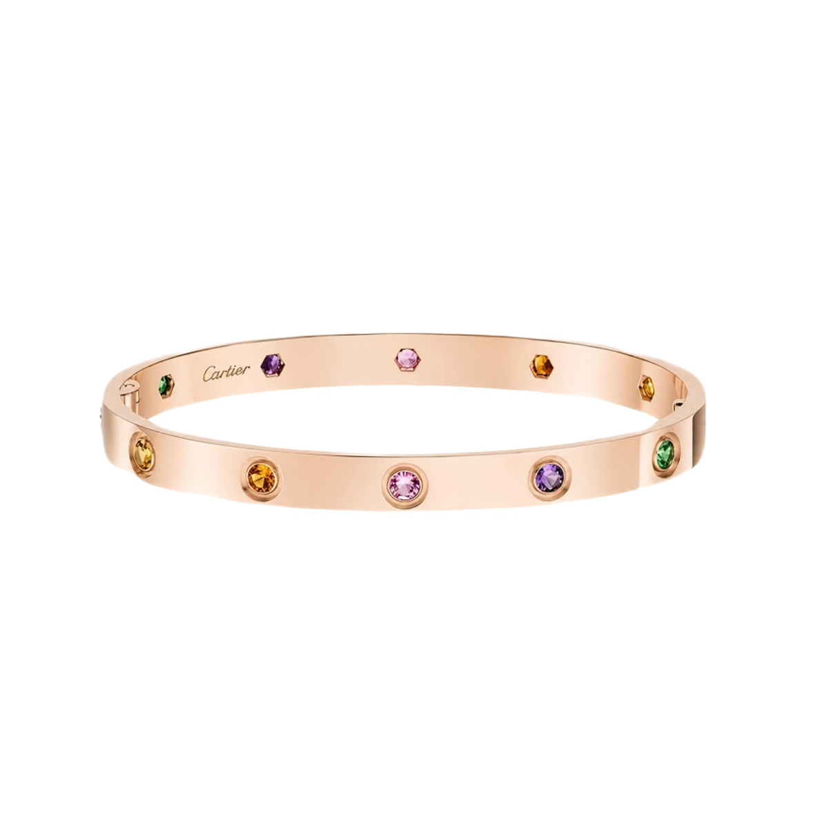[Clover Jewelry]2026 RAINBOW LOVE BRACELET 6.1MM  10 DIAMONDS