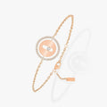 [Clover Jewelry]LUCKY MOVE PAVED DIAMOND BRACELET