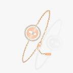 [Clover Jewelry]LUCKY MOVE PAVED DIAMOND BRACELET