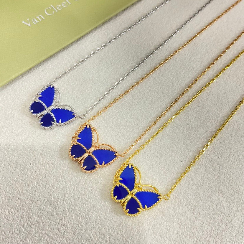 [Clover Jewelry] 2026 NEW LUCKY BUTTERFLY 1 MOTIFS NECKLACE
