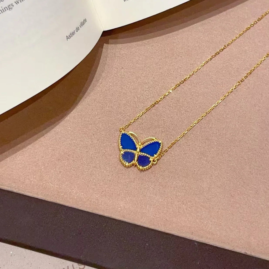 [Clover Jewelry] 2026 NEW LUCKY BUTTERFLY 1 MOTIFS NECKLACE
