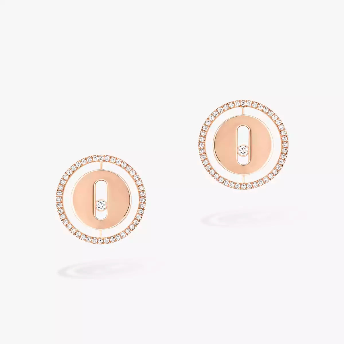[Clover Jewelry]Lucky Move Diamond Earrings