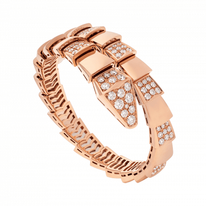 [Clover Jewelery]SERPENTI BRACELET PINK GOLD DIAMOND