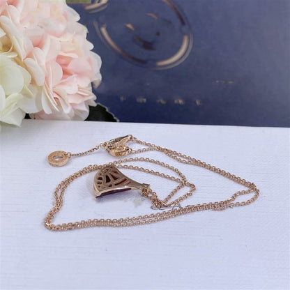 [Clover Jewelery]DREAM NECKLACE CARNELIAN 1 DIAMOND