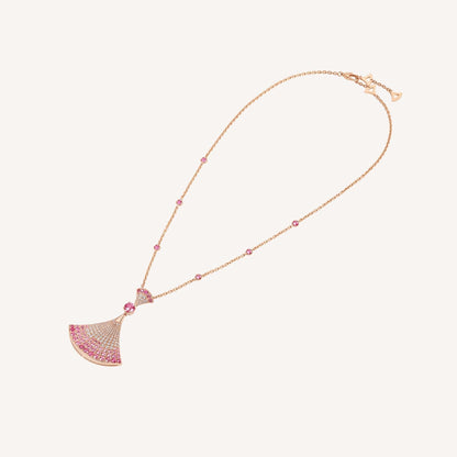 [Clover Jewellery] TRAUMHALSKETTE DIAMANT ROTGOLD