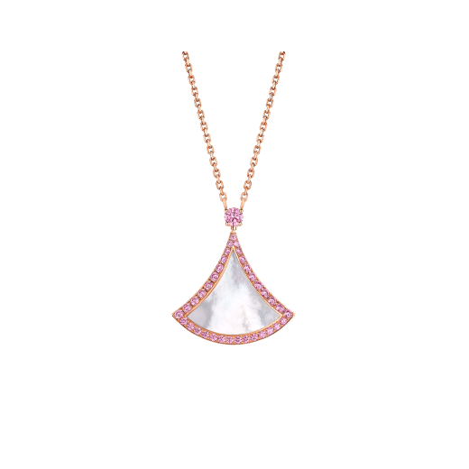 [Clover Jewelery]DREAM NECKLACE MOP DIAMOND PINK