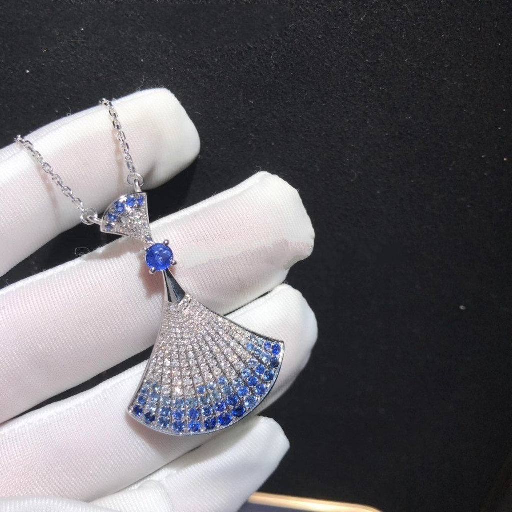 [Clover Jewelry]DREAM NECKLACE AGATE SILVER DIAMOND