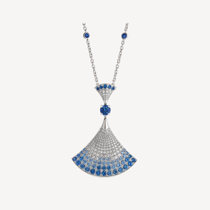 [Clover Jewelery]DREAM NECKLACE AGATE SILVER DIAMOND