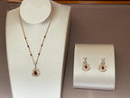 [Clover Jewelry]DREAM HALSKETTE KARNEOL DIAMANT ROSÉGOLD