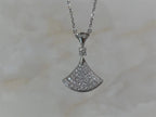 [Clover Jewelry]DREAM NECKLACE SILVER FULL DIAMOND
